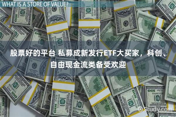 股票好的平台 私募成新发行ETF大买家，科创、自由现金流类备受欢迎